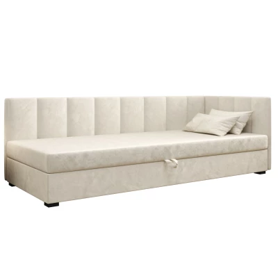Jednolôžková posteľ 100x195 MANKA PLUS 1 - ecru