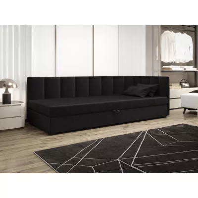 Jednolôžková posteľ 110x195 MANKA PLUS 1 - grafitová