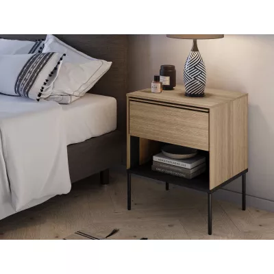 Nočný stolík ANACORTES - dub