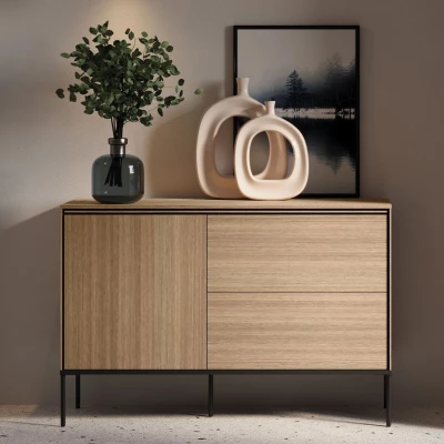 Kombinovaná komoda ANACORTES - dub