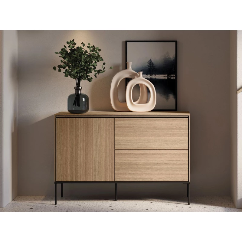 Kombinovaná komoda ANACORTES - dub