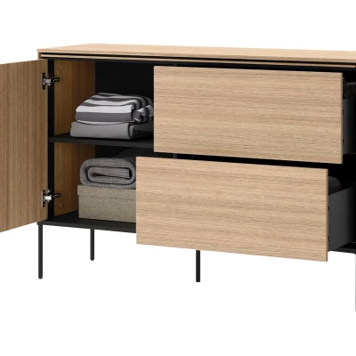 Kombinovaná komoda ANACORTES - dub