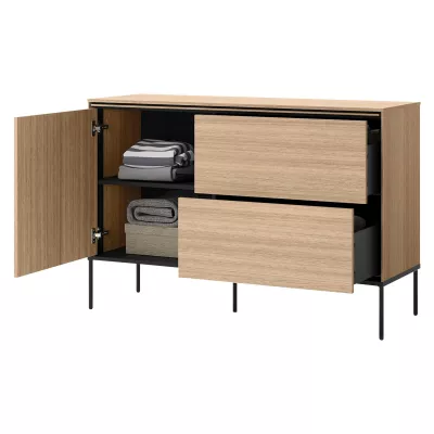 Kombinovaná komoda ANACORTES - dub