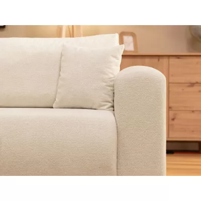 Rozkladacia rohová sedačka s úložným priestorom YAKIMA - blankytná modrá