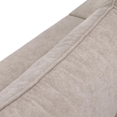 Rozkladacia sedačka do U s úložným priestorom TACOMA - béžovohnedá