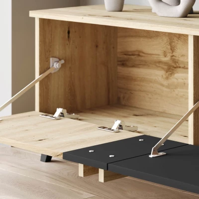 Zostava do obývacej izby POULSBO 4 - congo / čierna grafitová Zostava do obývacej izby POULSBO 4 - congo / čierna grafitová