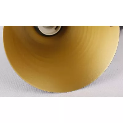 Moderná nástenná lampa MORE - 1xE27, 40W, čierna / zlatá