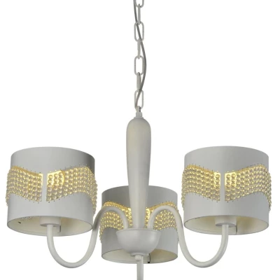 Moderné trojramenné závesné svetlo ANTONIO - 3xE27, 60W, biele