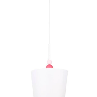 Závesné detské osvetlenie BEBE - 1xE27, 60W, ružové
