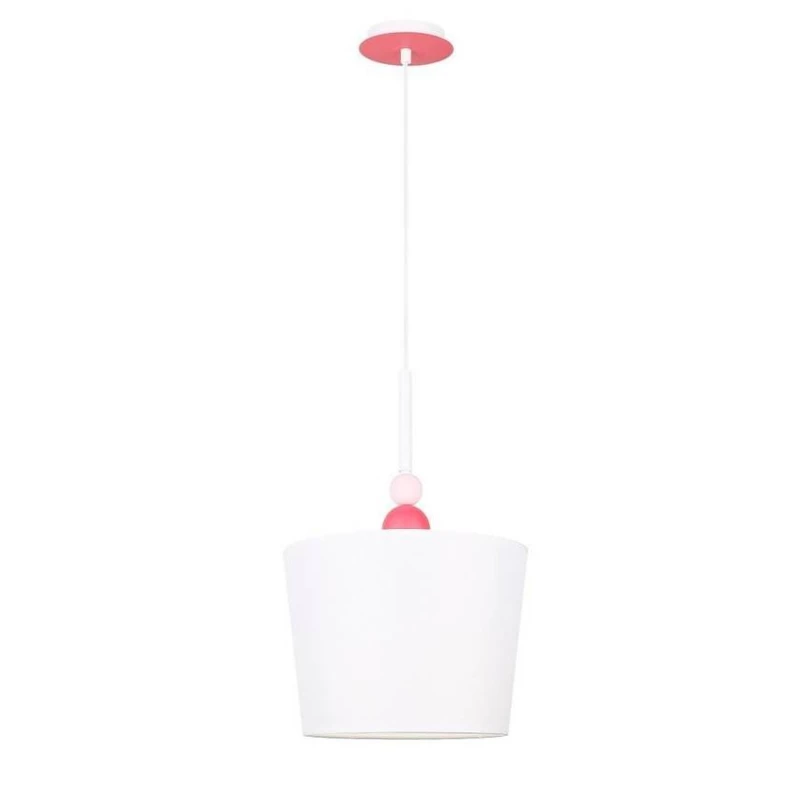 Závesné detské osvetlenie BEBE - 1xE27, 60W, ružové