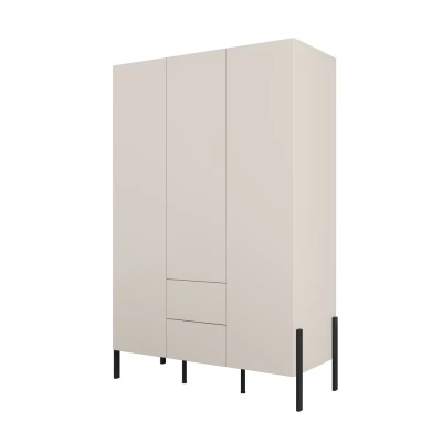 Vysoká šatníková skriňa 139 cm ADIS S - kašmír