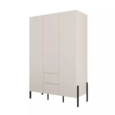 Vysoká šatníková skriňa 139 cm ADIS S - kašmír