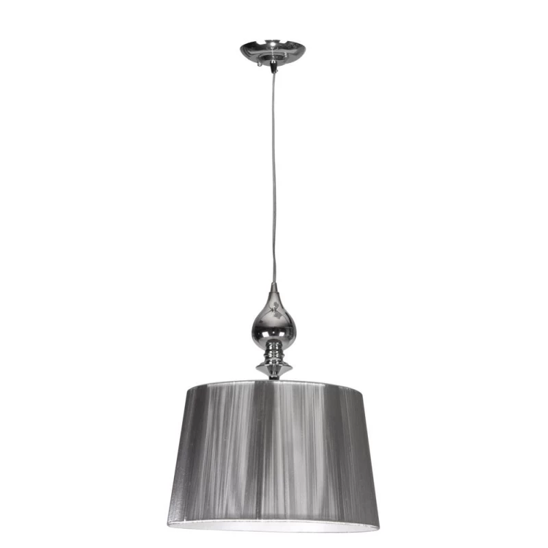 Závesné moderné svietidlo GILLENIA - 1xE27, 60W, strieborné