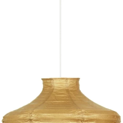 Závesné papierové osvetlenie GRIFF - 1xE27, 60W, hnedé