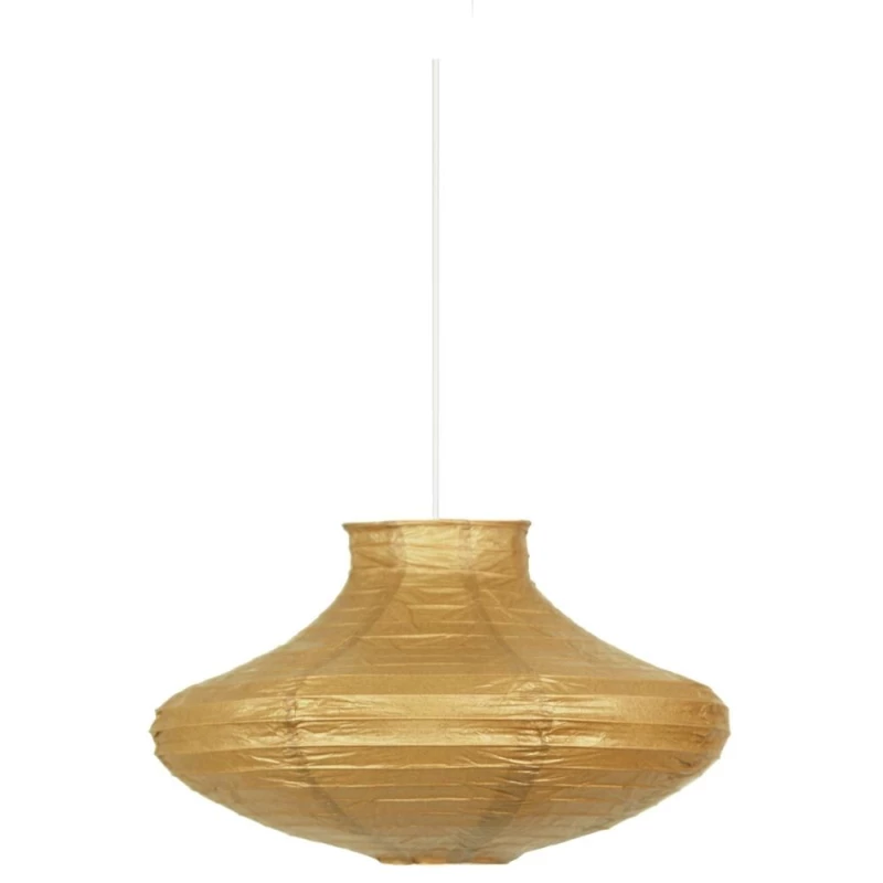 Závesné papierové osvetlenie GRIFF - 1xE27, 60W, hnedé