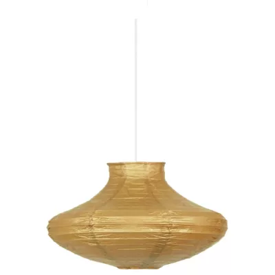 Závesné papierové osvetlenie GRIFF - 1xE27, 60W, hnedé