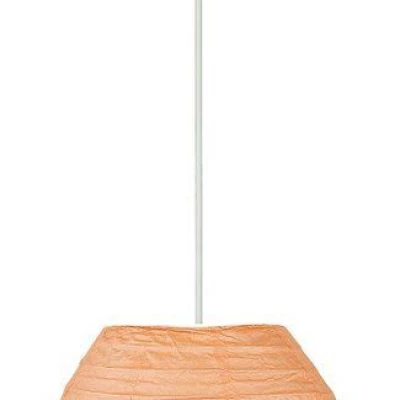 Závesné papierové osvetlenie KOKON - 1xE27, 60W, oranžové