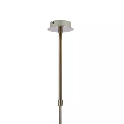 Závesné bodové svietidlo LENTINI - 8xG9, 40W, patina / jantárové