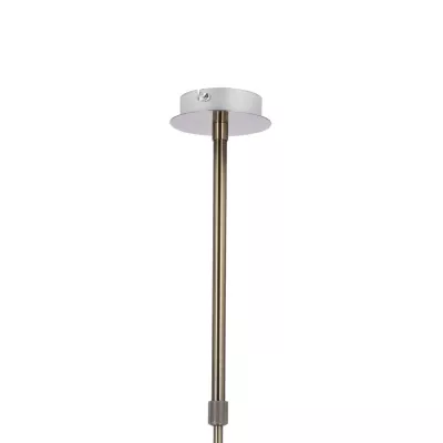 Závesné bodové svietidlo LENTINI - 6xG9, 40W, patina / jantárové