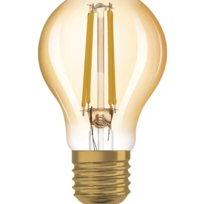Vintage filamentová LED žiarovka - E27, A63, 7,5 W, 2500K (teplá biela)