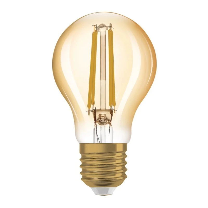 Vintage filamentová LED žiarovka - E27, A63, 7,5 W, 2500K (teplá biela)
