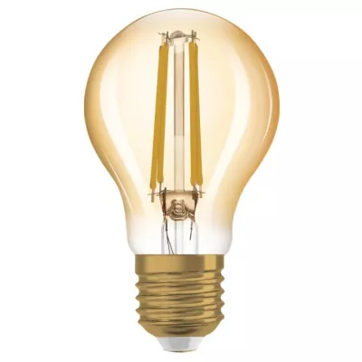 Vintage filamentová LED žiarovka - E27, A63, 7,5 W, 2500K (teplá biela)