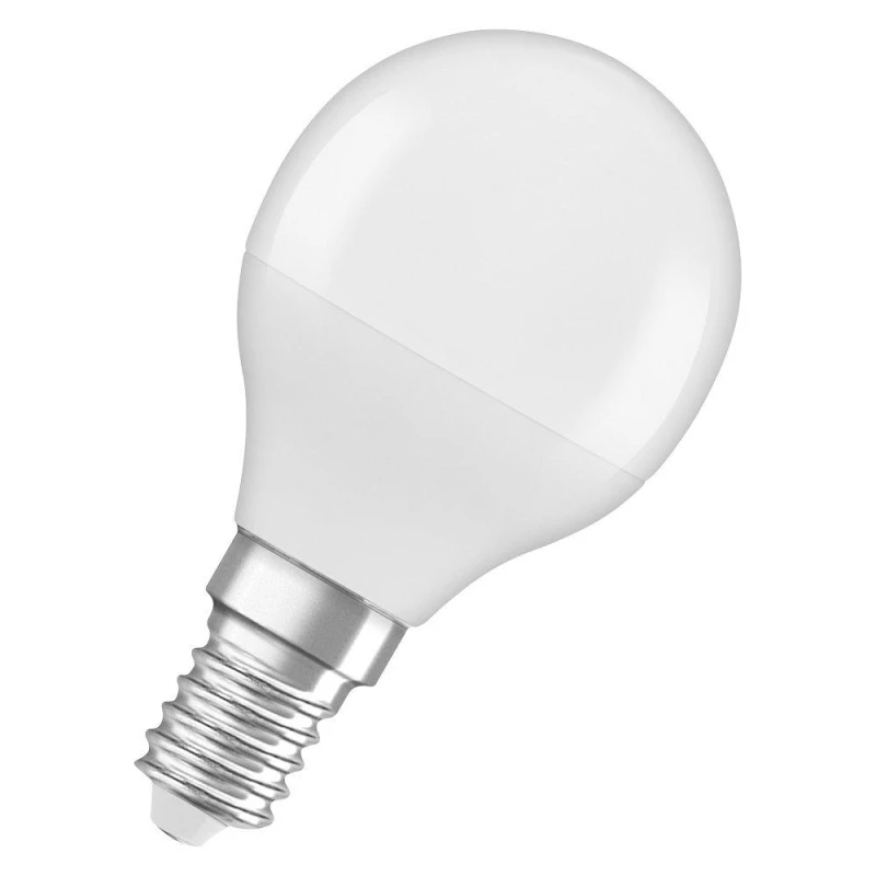 LED žiarovka - E14, P45, 5,5 W, 4000K (neutrálna biela)
