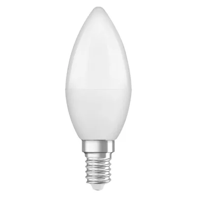LED žiarovka - E14, sviečka, 5,5W, 4000K (neutrálna biela)