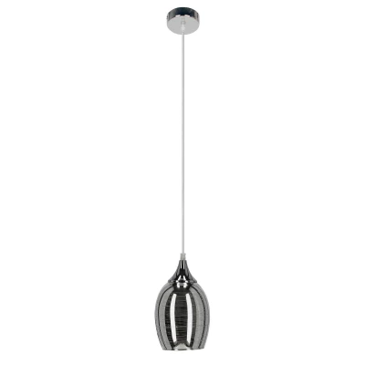 Závesné moderné osvetlenie MARINA - 1xE27, 60W, chrómované