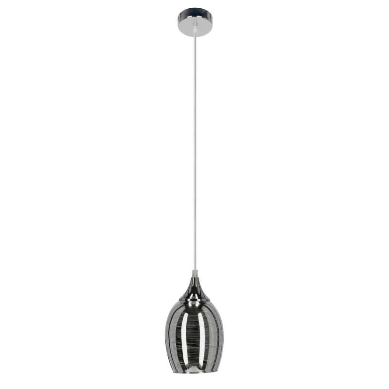 Závesné moderné osvetlenie MARINA - 1xE27, 60W, chrómované
