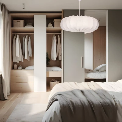 Dizajnové závesné osvetlenie CAFEE - 1xE27, 40W, 66cm, okrúhle, biele / latte