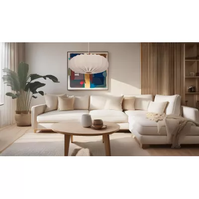 Dizajnové závesné osvetlenie CAFEE - 1xE27, 40W, 52cm, okrúhle, čierne / frappé