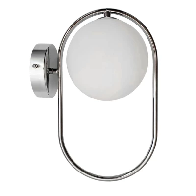 Art deco nástenné osvetlenie CORDEL - 1xG9, 28W, chrómované / biele