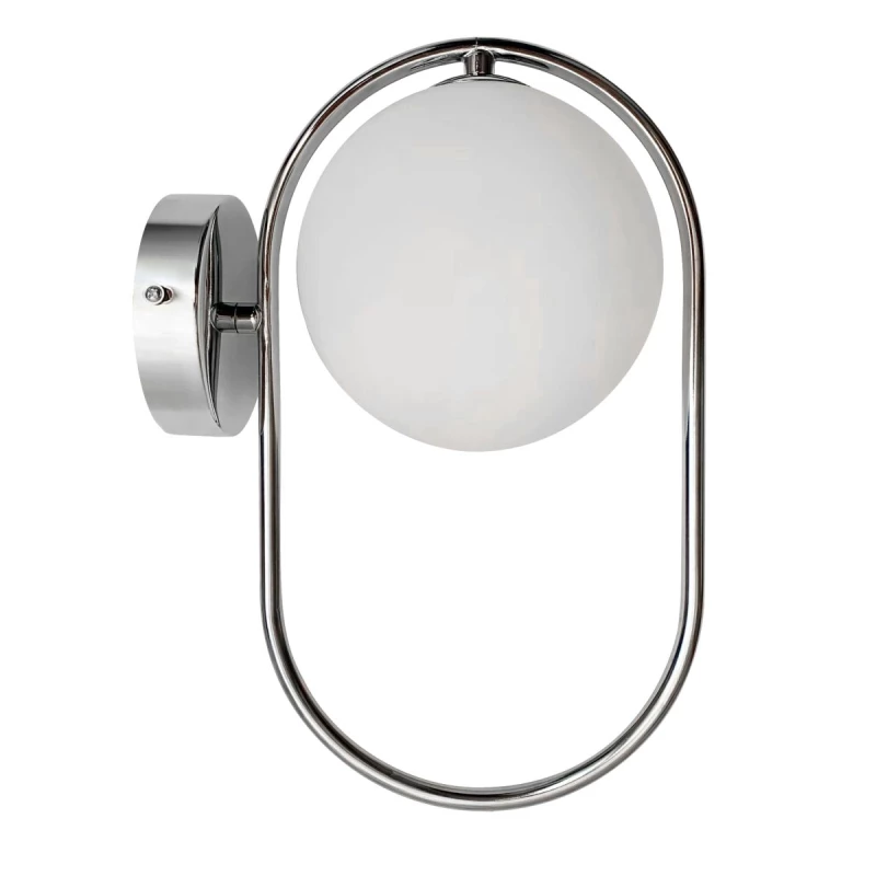Art deco nástenné osvetlenie CORDEL - 1xG9, 28W, chrómované / biele