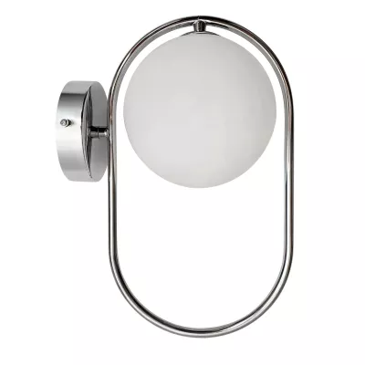 Art deco nástenné osvetlenie CORDEL - 1xG9, 28W, chrómované / biele