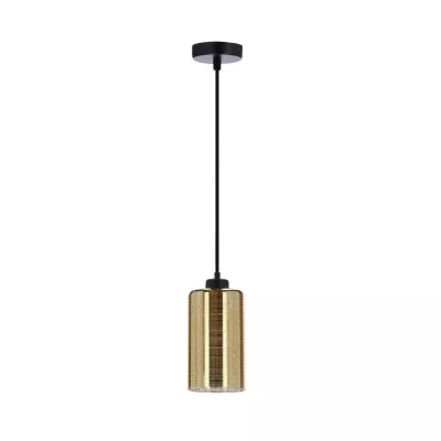 Moderné závesné osvetlenie COX - 1xE27, 60W, zlaté