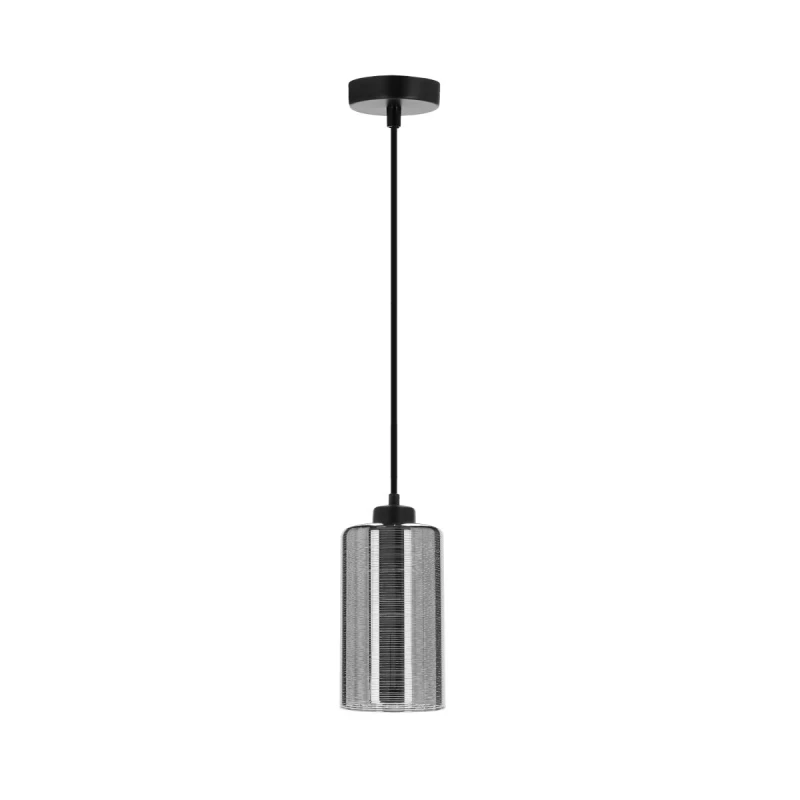 Moderné závesné osvetlenie COX - 1xE27, 60W, chrómované