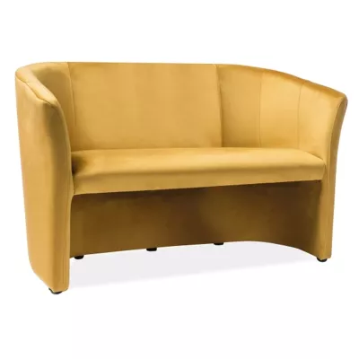 Dvojmiestna pohovka SINDY 2 - žltá