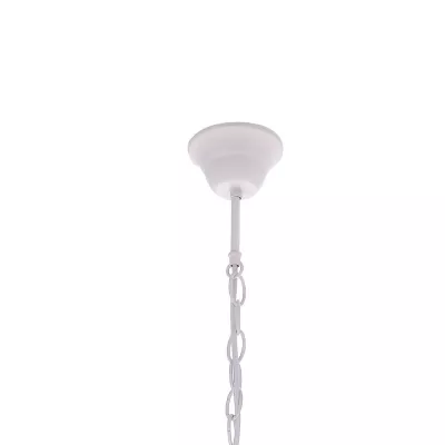 Provence závesné osvetlenie ROZANO - 3xE27, 40W, biele / rôznofarebné