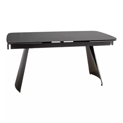 Rozkladací jedálenský stôl 160(240)x90 TAITO - čierny