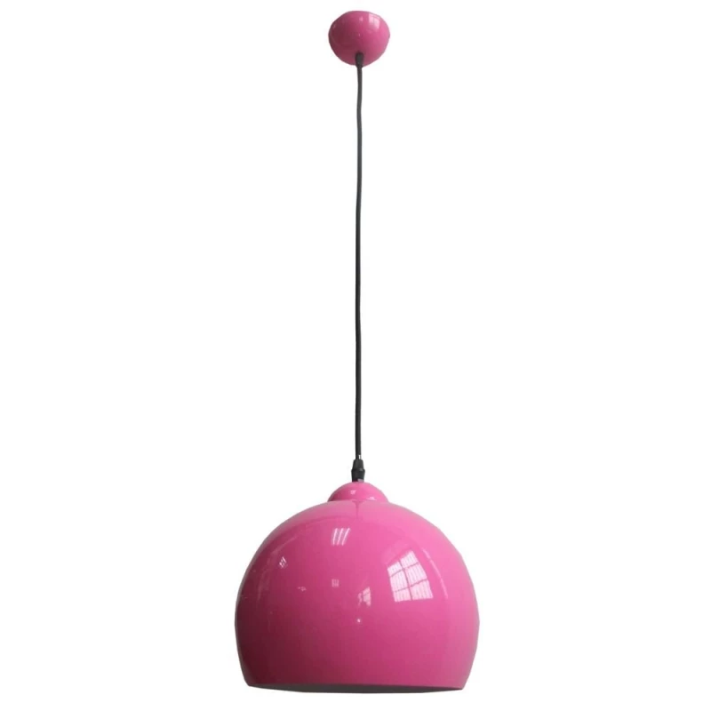 Závesný luster do detskej izby STUDENT - 1xE27, 60W, ružový