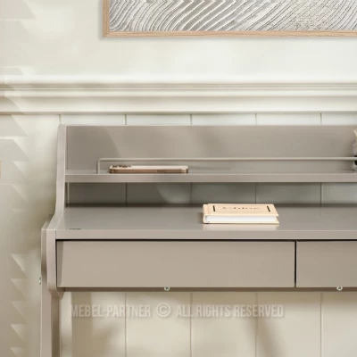 Minimalistický písací stôl RENO - béžový