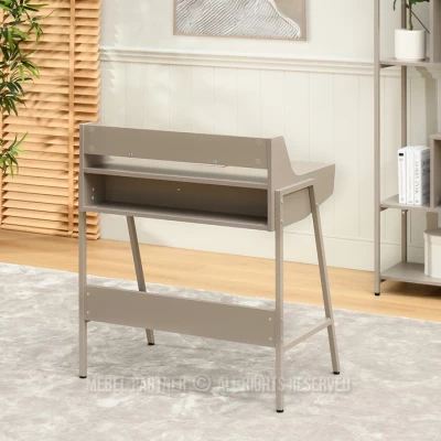 Minimalistický písací stôl RENO - béžový