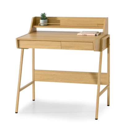Minimalistický písací stôl RENO - dub