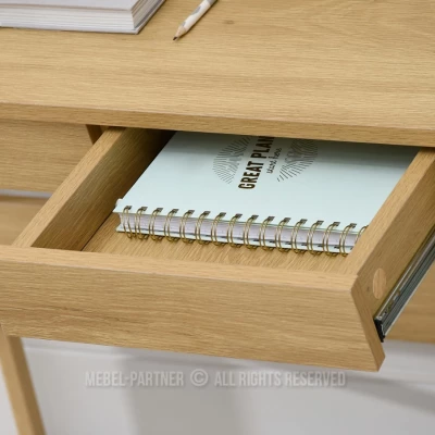 Minimalistický písací stôl RENO - dub