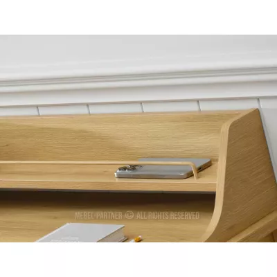Minimalistický písací stôl RENO - dub