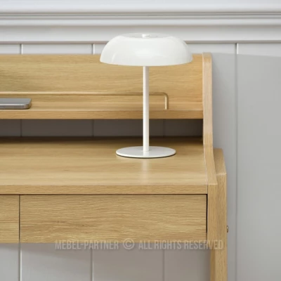Minimalistický písací stôl RENO - dub