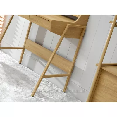 Minimalistický písací stôl RENO - dub