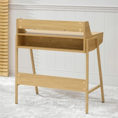 Minimalistický písací stôl RENO - dub