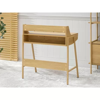 Minimalistický písací stôl RENO - dub